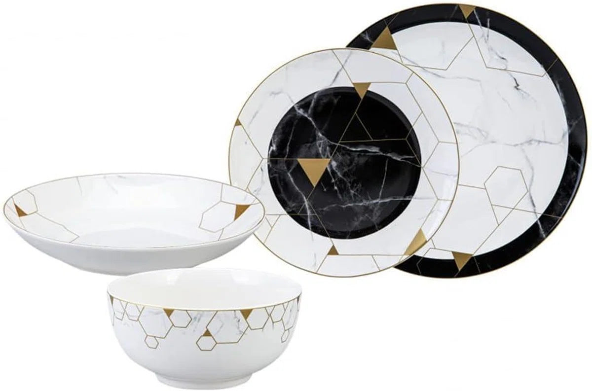 Gem tafelservies voor 6 personen 24-delig - Karaca borden set