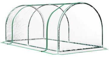 Tunnelkas - Tuinkas - Kweekkas - Broeikas - Kweektent - Kas - 200 x 100 x 80 cm - Transparant