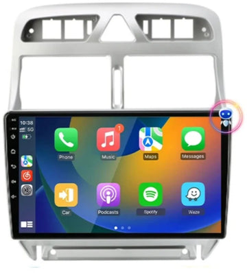 Peugeot 307 2002 - 2013 | Carplay & Android auto | 2GB & 32GB | Autoradio met navigatie | Radio scherm | 2002 2003 2004 2005 2006 2007 2008 2009 2010 2011 2012 2013