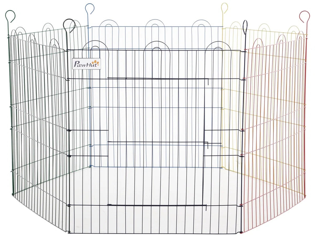 Hondenren - Puppyren - Hondenkennel - Honden - Veelkleurig - Ø120 x H60cm