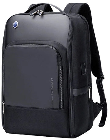 Rugzak Echt Leder - Laptop Tas 15,6 Inch - Rugtas - Waterafstotend - Usb Oplaadstation
