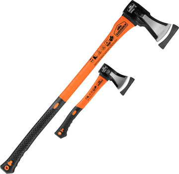 Kliefhamer 3kg en hakbijl 37cm met fiber steel - set van 2 stuks